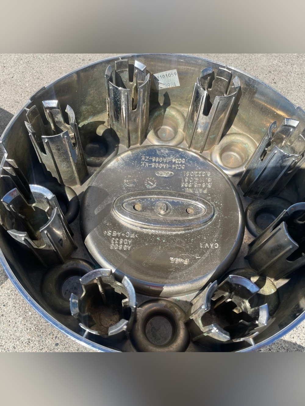 02 -15 Ford F-250 F-350 Non Dually 8 Lug OEM Wheel Center Cap 5C34-1A096-KE (x4) - Picture 4 of 7